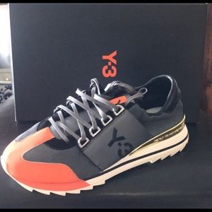 Y-3 Rhita Sports Sneakers Grey, Women’s 6.5